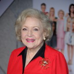 Betty White arrives at the premiere of “You Again” at the El Capitan in Los Angeles on September 22, 2010