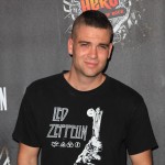 Mark Salling arrives at the launch of Activision’s “Guitar Hero: Warriors of Rock with Soundgarden” at Paramount Studios in Los Angeles on September 27, 2010 