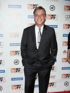 Aaron Sorkin attends the premiere of ‘The Social Network’