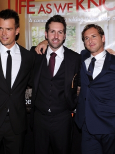Josh Duhamel, Josh Kelley and Josh Lucas attend the “Life As We Know It” premiere at the Ziegfeld Theatre, NYC, September 30, 2010
