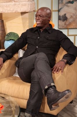 Seal pays a visit to Access Hollywood Live to debut his new music video, “Secret,” on September 29, 2010