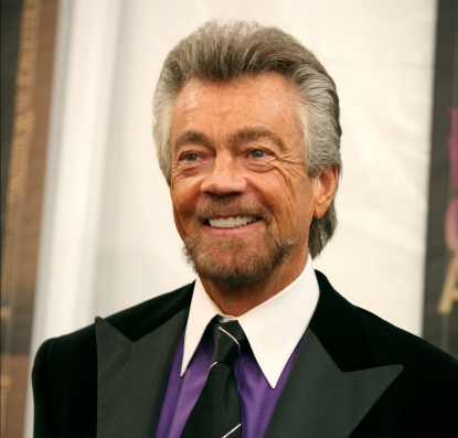 Producer Stephen J. Cannell, recipient of the Paddy Chayefsky Television Laurel Award poses in the press room during the 2006 Writers Guild Awards held at The Hollywood Palladium on February 4, 2006 in Hollywood, California.