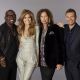 “American Idol” Season 10 judges Randy Jackson, Jennifer Lopez and Steven Tyler are seen with show host Ryan Seacrest on September 22, 2010