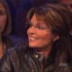 Sarah Palin smiles as she sits in the audience of “Dancing with the Stars,” LA, Sept. 27, 2010