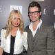 Rachel Zoe and Brad Goreski arrive to the A|X Armani Exchange and ELLE’s Joe Zee Disco Glam soiree evening at A|X Robertson Store, LA, May 25, 2010