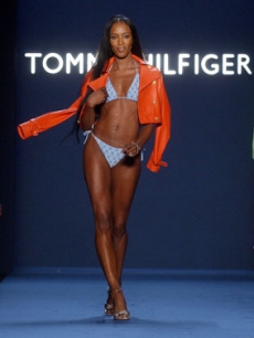 On the runway