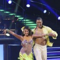 A shirtless Rick Fox sambas with Cheryl Burke on “Dancing,” Los Angeles, Oct. 4, 2010