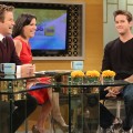 “The Social Network” star Armie Hammer chats with Billy Bush and Kit Hoover on Access Hollywood Live on October 7, 2010