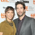Zoe Buckman and David Schwimmer attend the “Trust” premiere during the 35th Toronto International Film Festival in Toronto, Canada on September 10, 2010