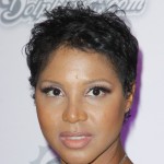 Toni Braxton arrives at the Miami Dolphins versus the New England Patriots game at Sun Life Stadium in Miami, Florida on October 4, 2010 