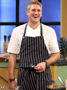 “Take Home Chef” star Curtis Stone visits Access Hollywood Live on October 7, 2010