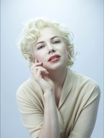 Michelle Williams as Marilyn Monroe in “My Week with Marilyn”
