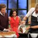 “Take Home Chef” star Curtis Stone cooks up some delicious eats during a trip to the set of Access Hollywood Live on October 7, 2010