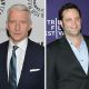 Anderson Cooper and Vince Vaughn 