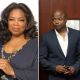 Oprah Winfrey and Randy Jackson