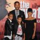 Will Smith,Jada Pinkett Smith, Willow Smith & Jaden Smith, Paris, France, July 25, 2010 