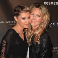 Ava Sambora and her mother Heather Locklear arrive at the WTB Spring 2011 Fashion Show at Sunset Gower Studios in Los Angeles on October 17, 2010
