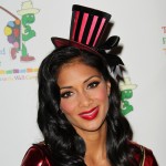 Nicole Scherzinger attends “The Rocky Horror Picture Show” 35th anniversary tribute at the Wiltern Theatre in Los Angeles on October 28, 2010