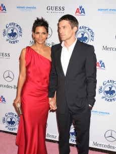 Halle Berry and Olivier Martinez attend The 32nd Annual Carousel Of Hope Ball at The Beverly Hilton hotel in Beverly Hills on October 23, 2010 