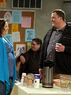 Billy Gardell and Melissa McCarthy in CBS’s “Mike & Molly”