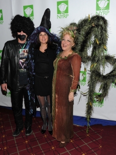 John Mcenroe, Patty Smyth and Bette Midler attend the 15th annual Bette Midler’s New York Restoration Project’s Hulaween at The Waldorf Astoria, NYC, October 29, 2010
