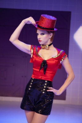 Brittany (Heather Morris) performs in “The Rocky Horror Glee Show” episode of “Glee” airing Tuesday, Oct. 26, 2010 on FOX