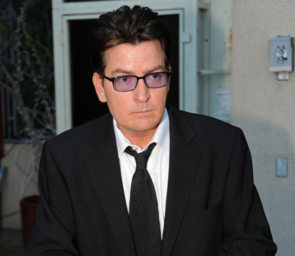Charlie Sheen attends the 7th Annual TV Land Awards held at Gibson Amphitheatre on April 19, 2009 in Universal City, Calif.