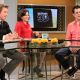 Billy Bush and Kit Hoover chat with Johnny Knoxville on Access Hollywood Live on October 20, 2010