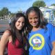 Accesshollywood.com’s Laura Saltman and Laila Ali 