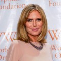 Heidi Klum attends Worldwide Orphans Foundation Sixth Annual Benefit Gala Hosted by Heidi Klum and Seal,NYC, November 1, 2010