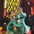 Rick Fox and Cheryl Burke perform Helio Castroneves and Julianne Hough’s quickstep from Season 5 on “Dancing with the Stars,” Nov. 1, 2010
