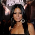 Emmanuelle Chriqui arrives at the Call Of Duty: Black Ops Launch Party held at Barker Hangar, Santa Monica, November 4, 2010