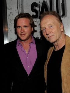 Cary Elwes and Tobin Bell arrive at a screening of Lionsgate’s “Saw 3D” at the Manns Chinese 6 Theaters in LA on October 27, 2010  