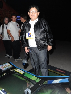 “Modern Family’s” Rico Rodriguez poses at the Children Affected By AIDS Foundation’s 17th Annual Dream Halloween Event at Barker Hanger in Santa Monica on October 30, 2010