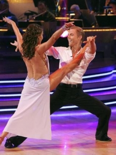 Jennifer Grey and Derek Hough rumba on “Dancing,” Nov. 8, 2010