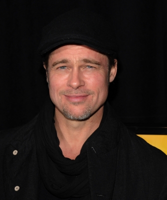 Brad Pitt attends the New York premiere of “Megamind” at AMC Lincoln Square Theater on November 3, 2010