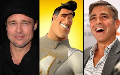 Brad Pitt, Metro Man, George Clooney