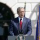 President George W. Bush speaks at the White House on May 7, 2007