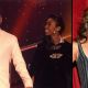 Maksim  Chmerkovskiy and Brandy (left), Judge Carrie Ann Inaba (right)