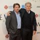 Martin Sheen puts his arm around son Emilio Estevez at “The Way” premiere at the Callao cinema in Madrid, Spain, on November 10, 2010