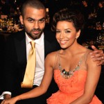Fresh off the basketball court, Tony Parker joins his wife, Eva Longoria Parker at the 2009 SAG Awards