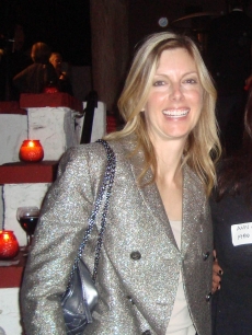 Glam Slam’s Ryan Patterson in her Diane Von Furstenberg jacket