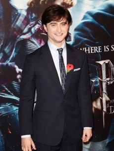 Daniel Radcliffe attends the New York premiere of “Harry Potter and the Deathly Hallows - Part 1” at Alice Tully Hall in New York City on November 15, 2010 