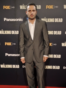 Andrew Lincoln attends “The Walking Dead” premiere at the Capitol Cinema in Madrid, Spain on November 3, 2010 
