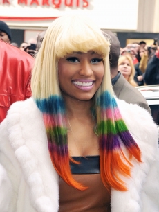 Nicki Minaj attends the MAC + Nicki Minaj launch of Pink Friday Lipstick at MAC Times Square in New York City on November 23, 2010