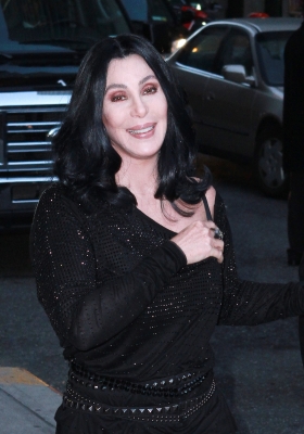 Cher visits “Late Show With David Letterman” at the Ed Sullivan Theater in New York City on November 11, 2010 