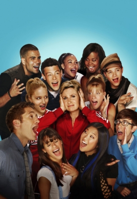 The cast of “Glee” Season 2