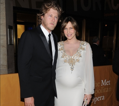 Renn Hawkey and actress Vera Farmiga attend the 2010-11 season opening night performance of “Das Rheingold” at The Metropolitan Opera House in New York City on September 27, 2010