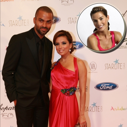Tony Parker and Eva Longoria (Inset: Erin Barry)