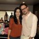 Courteney Cox and David Arquette come together for the Old Navy Rock + EBowl event to benefit EBMRF on November 13, 2010 in Los Angeles